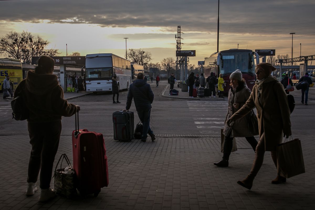 Poland braces for an influx of nearly a million refugees fleeing Ukraine